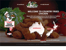 Tablet Screenshot of countryfriedchicken.com